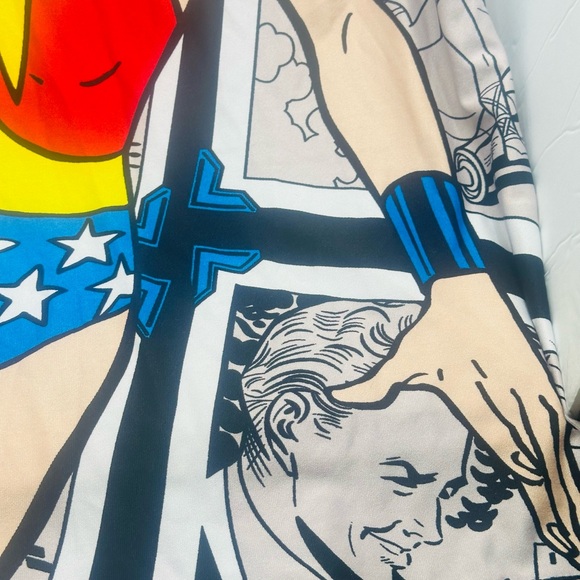 HALLOWEEN READY WONDER WOMAN” DRESS /SHEATH POLYESTER SPANDEX BLEND One Size - Picture 4 of 10